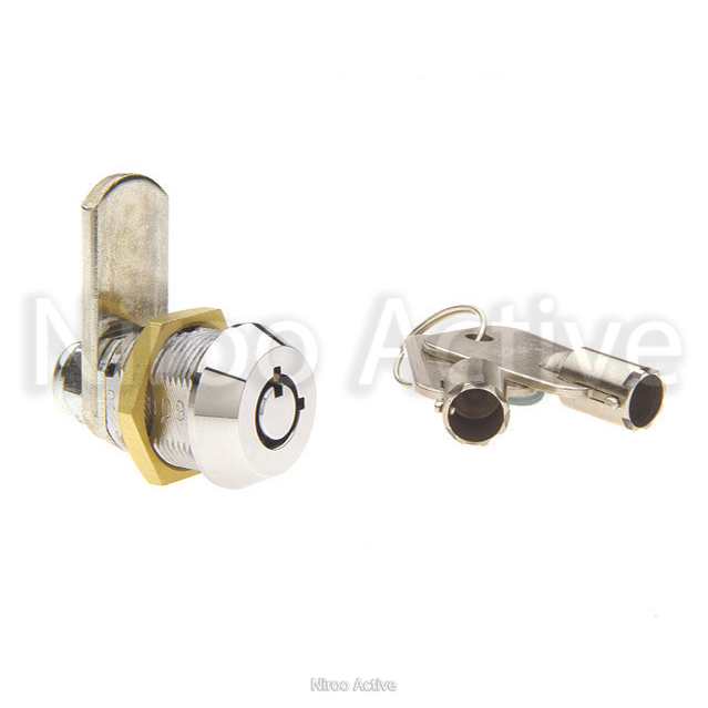 قفل زیمنسی مغزی برنجی گرد tubular cam lock 18mm (دایره ای)